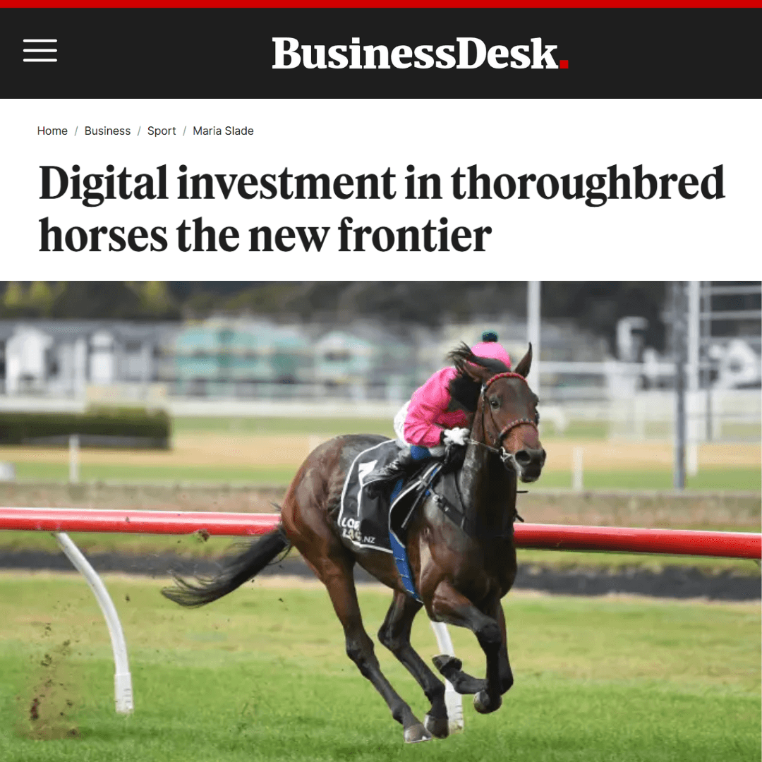 Digital Investment in Thoroughbred Horses: The New Frontier